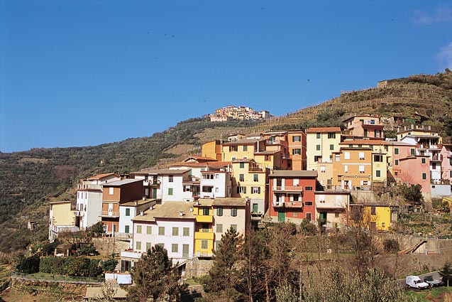 Groppo di Manarola Vista del Groppo e Volastra