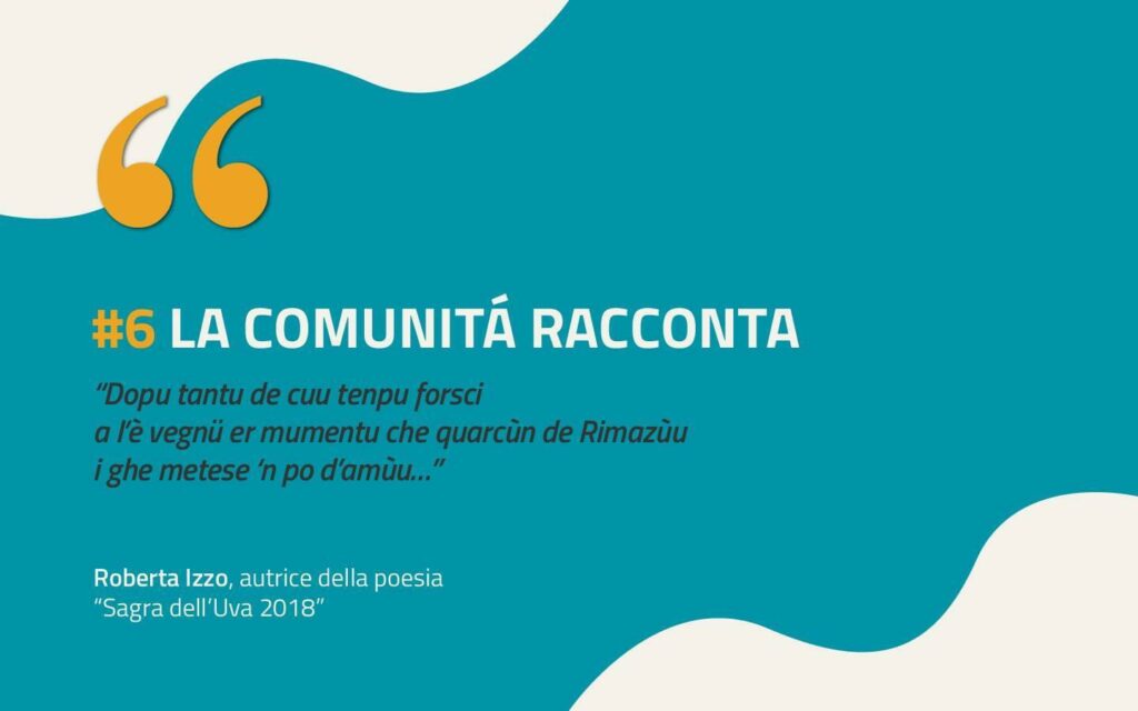 #6 LA COMUNITÀ RACCONTA
