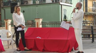 Inaugurazione panchina arcobaleno –  piazza Dario Capellini a Manarola