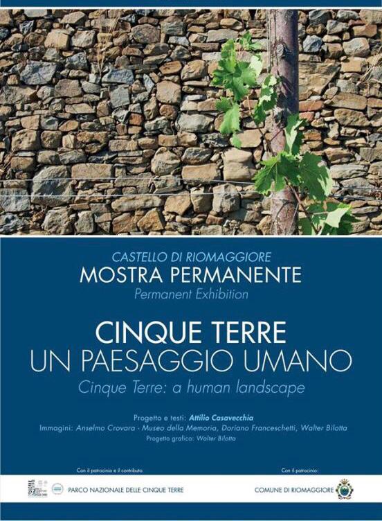 Per il mese di Agosto sarà garantita l’apertura di un punto informazioni, presso il Castello di Riomaggiore e si potrà visitare la mostra permanente “Cinque Terre un paesaggio umano”