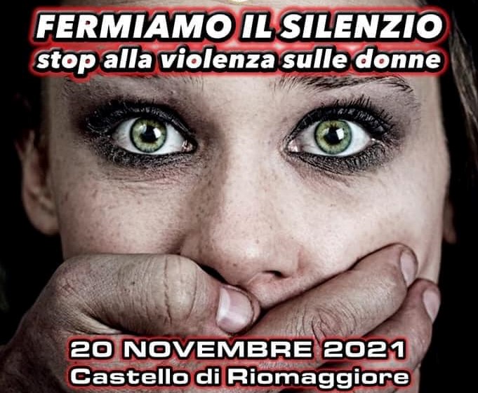 “Fermiamo il silenzio, stop alla violenza sulle donne”. L’iniziativa svolta al castello di Riomaggiore