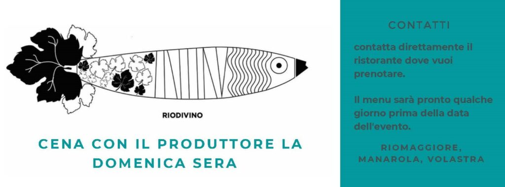 Cena con il produttore la domenica sera. A Riomaggiore viticoltori e ristoratori si uniscono per valorizzare la storia delle Cinque Terre attraverso l’enogastronomia