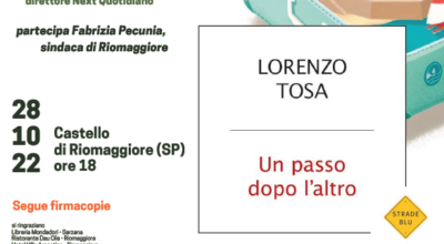 Venerdì 28 ottobre un nuovo appuntamento della rassegna ‘Castello di Parole’. Protagonista il giornalista Lorenzo Tosa