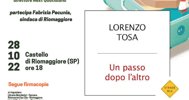 Venerdì 28 ottobre un nuovo appuntamento della rassegna ‘Castello di Parole’. Protagonista il giornalista Lorenzo Tosa