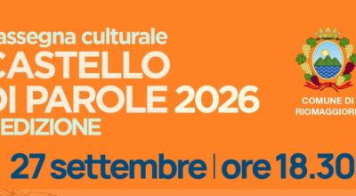 RIOMAGGIORE | Castello di Parole con Wafaa Amer e Roberta Schira – Il 27 settembre torna Castello di Parole. Al centro dell’incontro, la storia di libertà della climber e il nuovo romanzo della scrittrice e giornalista